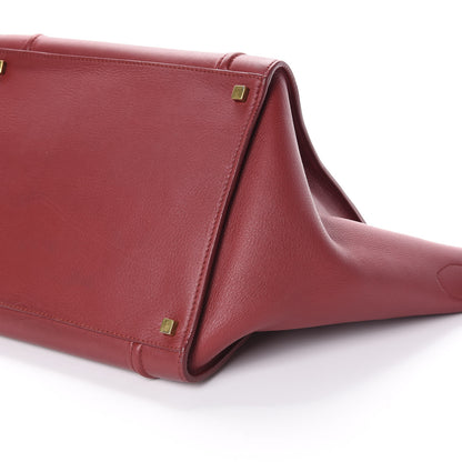 Celine Supple Calfskin Medium Phantom Luggage Red 9 of 9