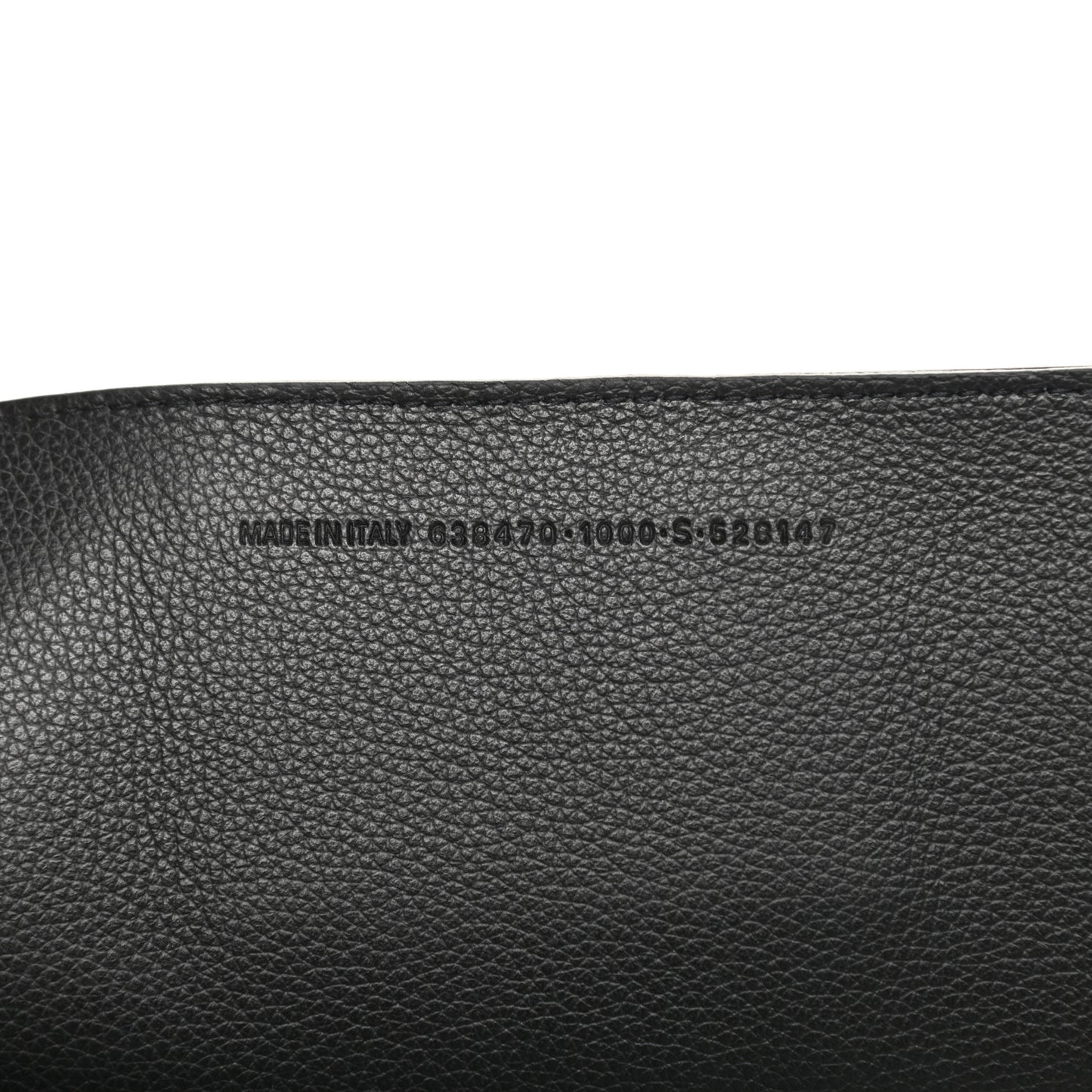 Grained Calfskin Neo Classic Black Hardware Medium City Black