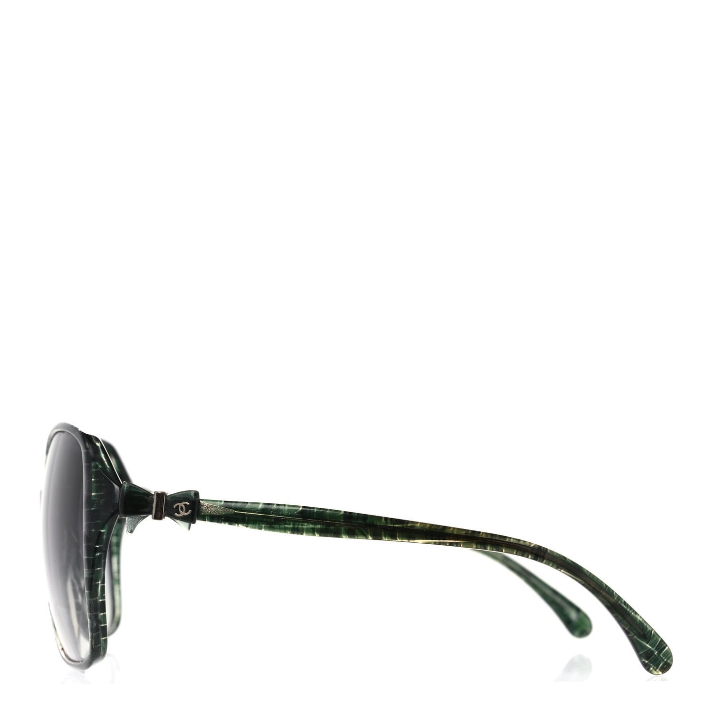 Acetate CC Bow Sunglasses 5205 Green