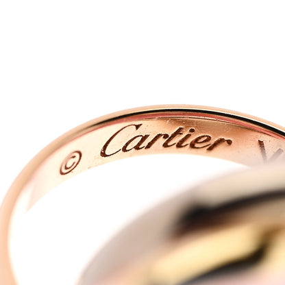 Cartier 18K Pink Yellow White Gold Trinity Adjustable Cord Bracelet Pink 3 of 7
