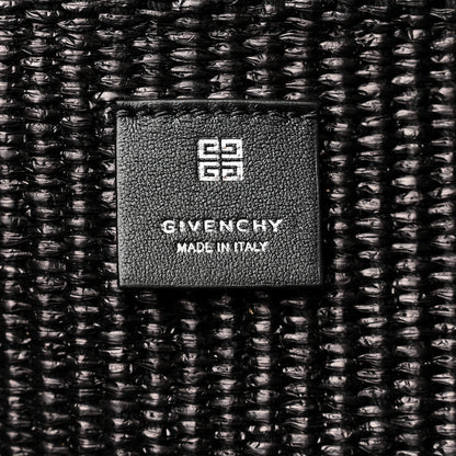 Givenchy Raffia Large G Shopping Tote Black 6 of 11