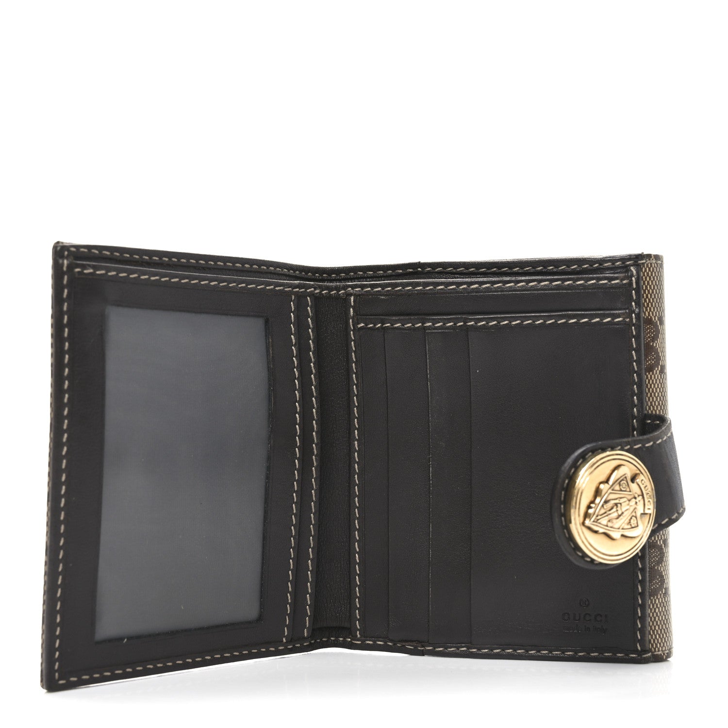 Gucci Crystal Monogram Hysteria Wallet Brown 4 of 6