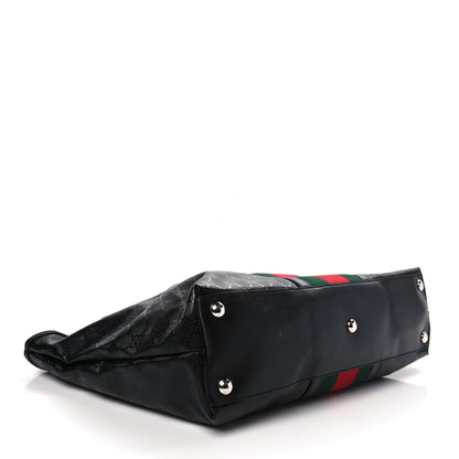 Gucci Imprime Monogram Web 500 Tote Black 4 of 9