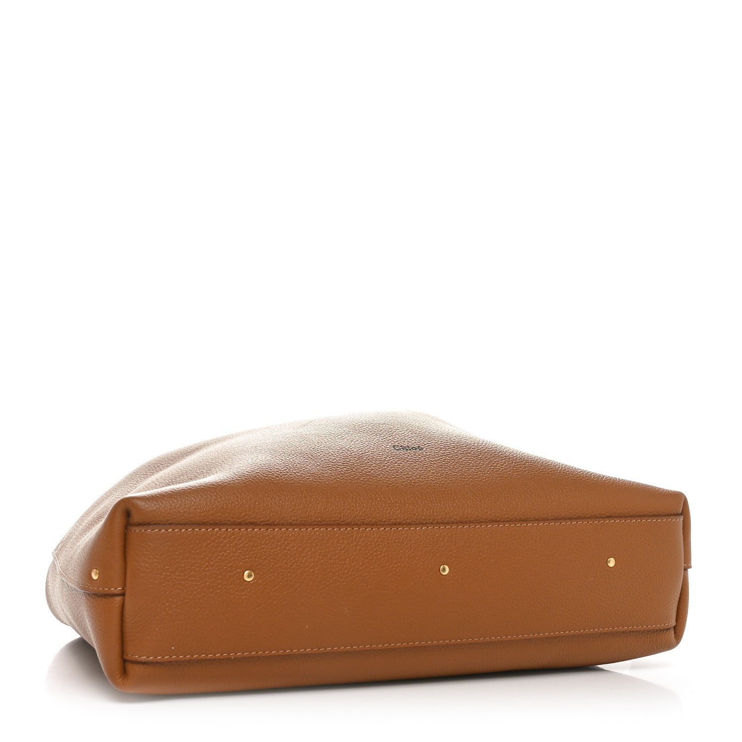 Chloe Grained Calfskin Marcie Hobo Bag Pottery Brown 4 of 10