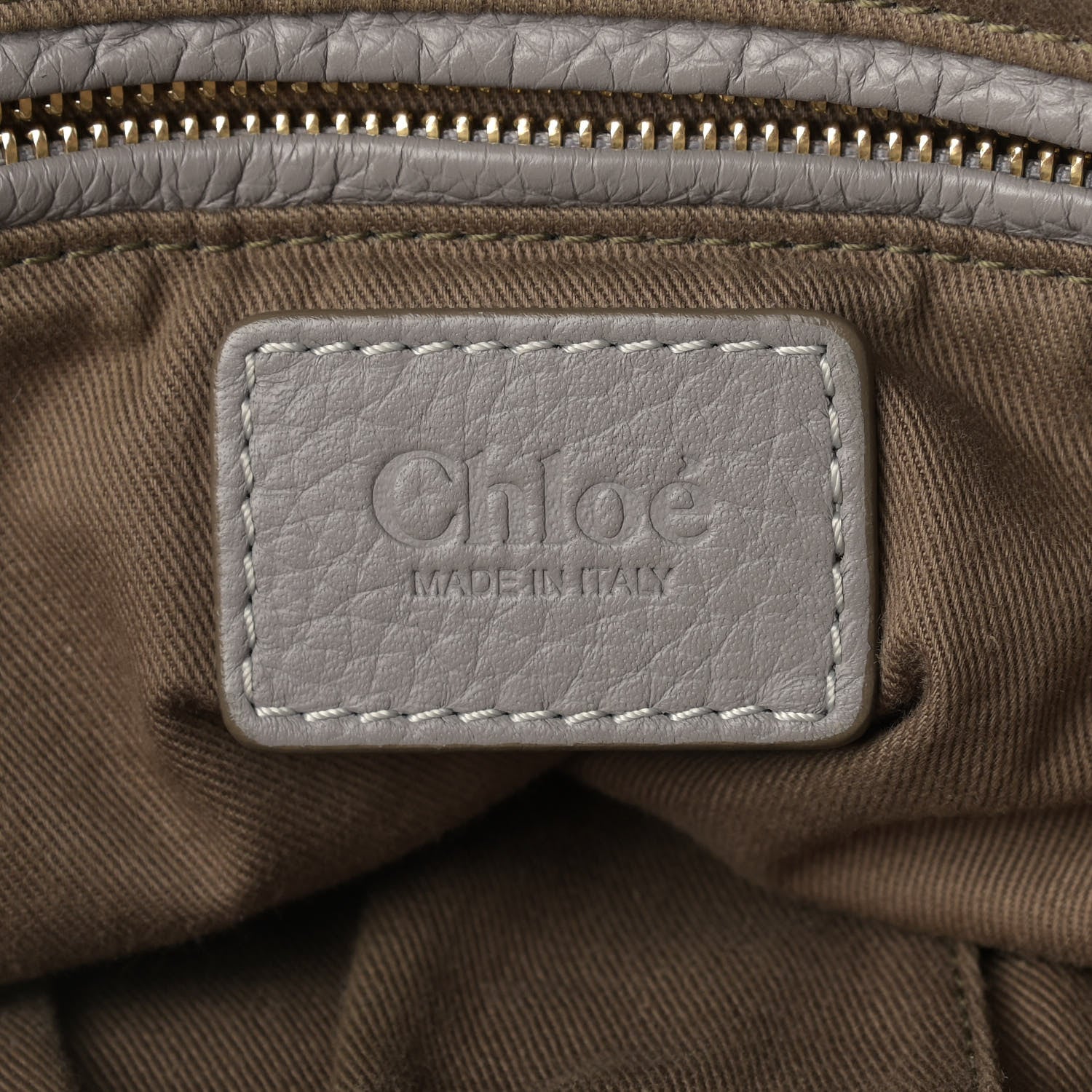 Chloe Calfskin Medium Marcie Satchel Cashmere Grey 6 of 9
