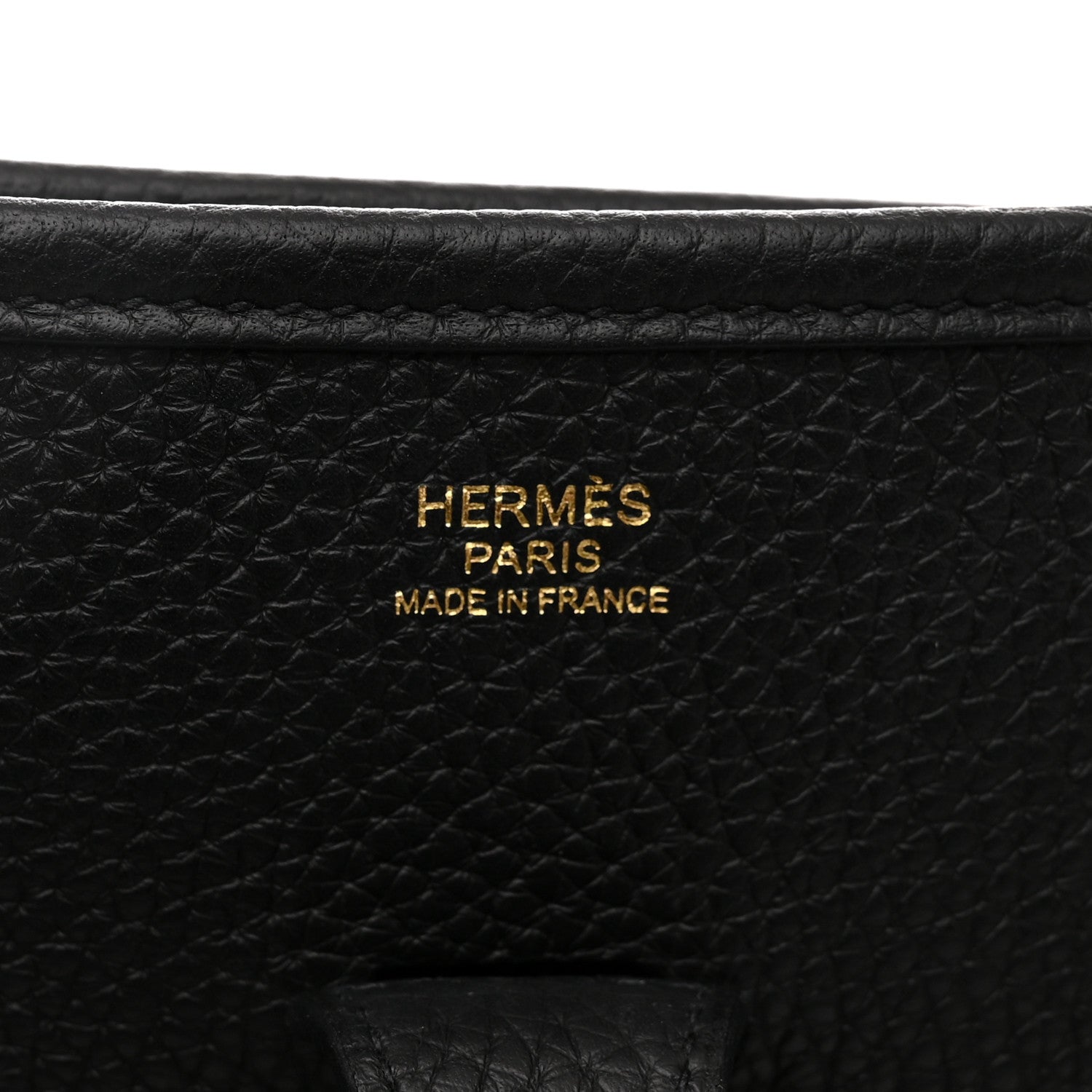 Hermes Taurillon Clemence Evelyne III PM Black 6 of 11