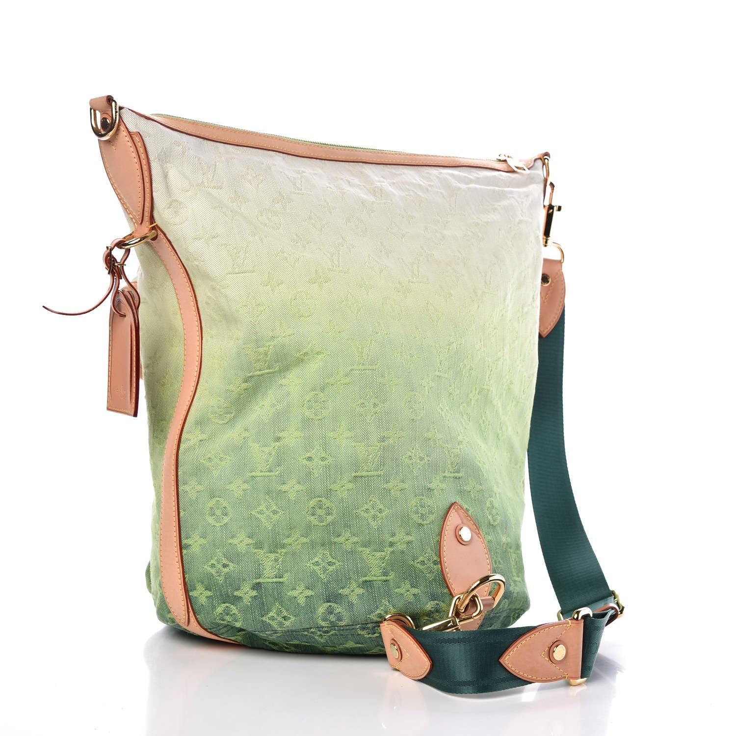 Louis Vuitton Denim Sunburst PM Messenger Vert 4 of 10