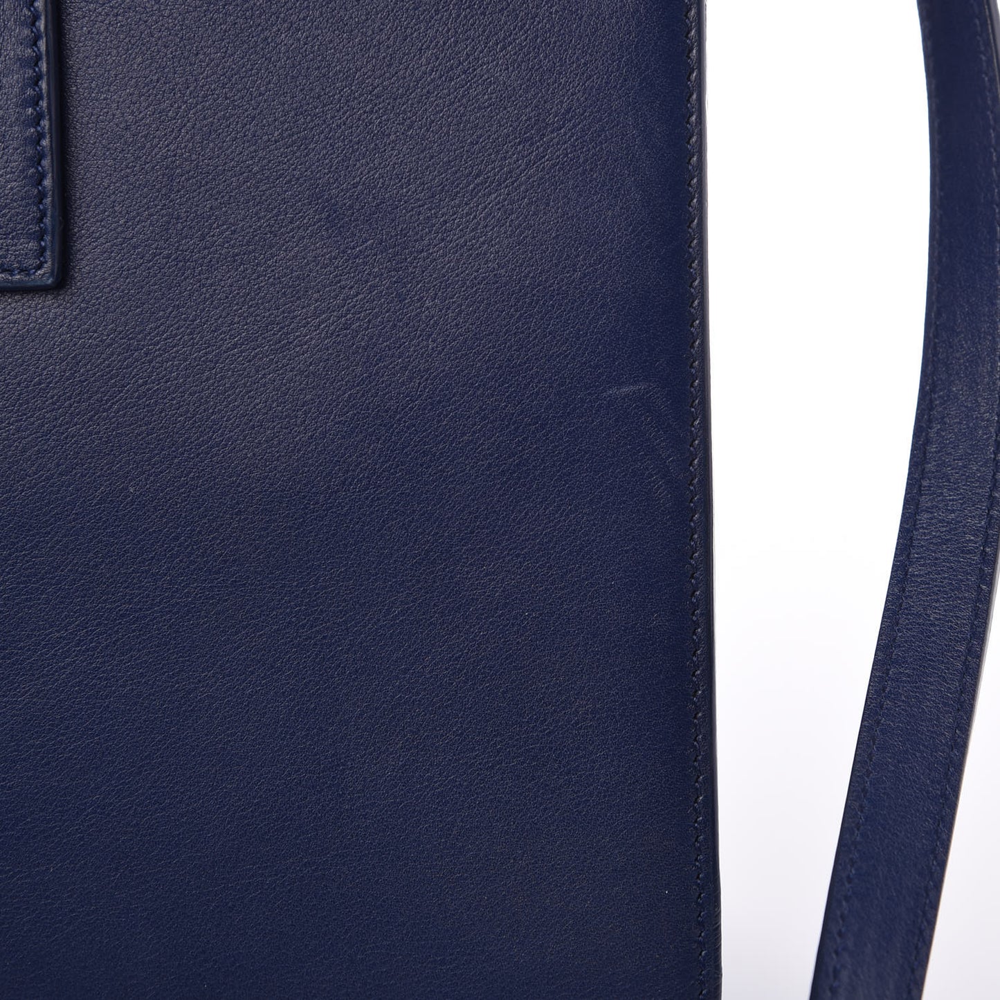 Calfskin Small Sac De Jour New Marine