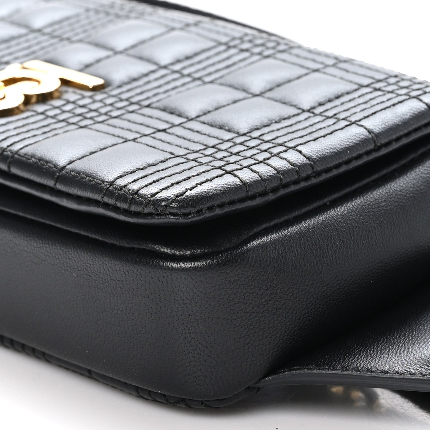 Burberry Lambskin Quilted Lola Bum Bag Black 10 of 10