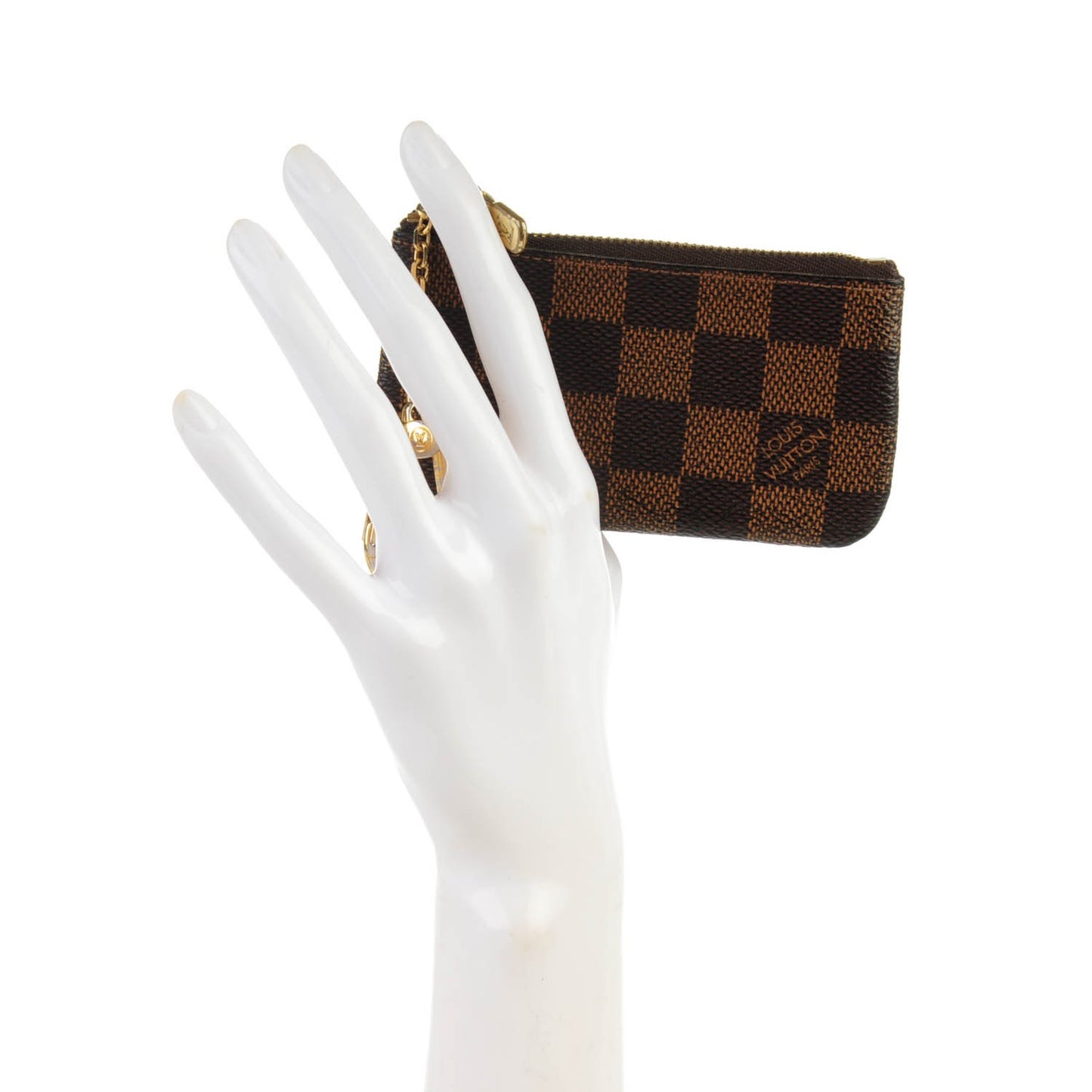 Damier Ebene Key Pouch