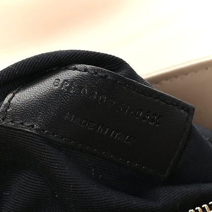Saint Laurent Calfskin Y Quilted Monogram Toy Loulou Crossbody Bag Dark Beige 6 of 8