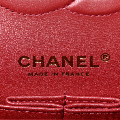 Chanel Iridescent Caviar Quilted Medium Double Flap Pink 5 of 8