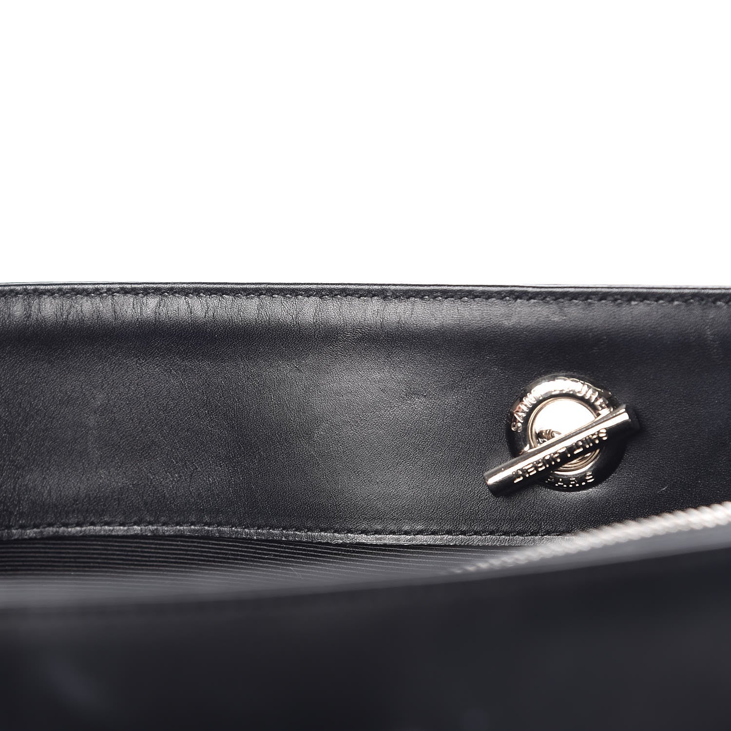 Saint Laurent Calfskin Classic Monogram Shopping Bag Black 15 of 20
