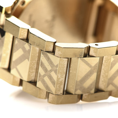 Burberry Stainless Steel 38mm The City Quartz Watch Champagne BU9038 8 of 10