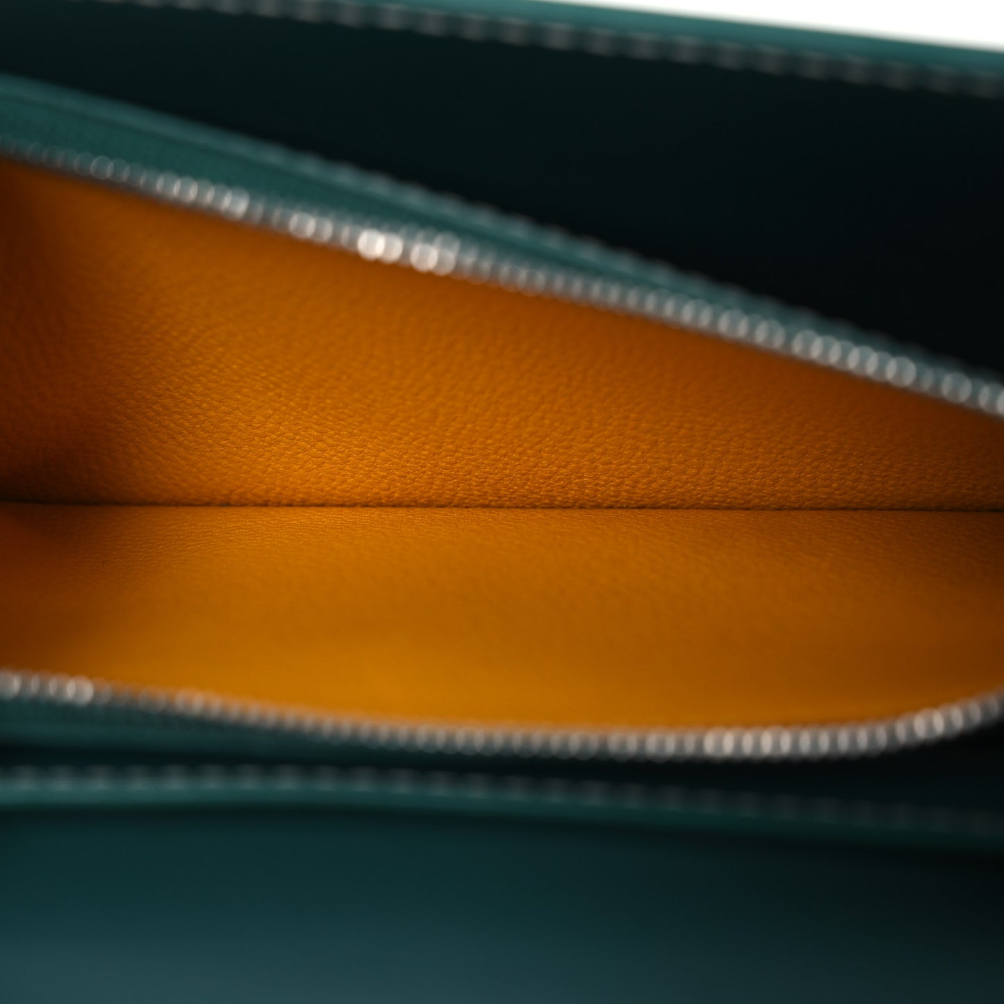Goyardine Varenne Continental Wallet Green