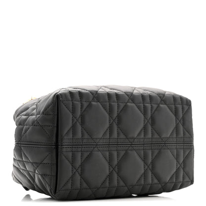 Christian Dior Calfskin Macrocannage Small Toujours  Black 5 of 13