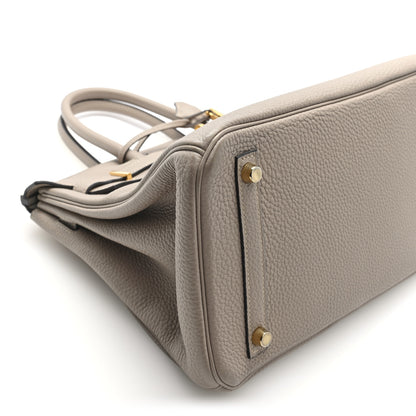 Hermes Togo BIRKIN 30 Gris Tourterelle 9 of 10