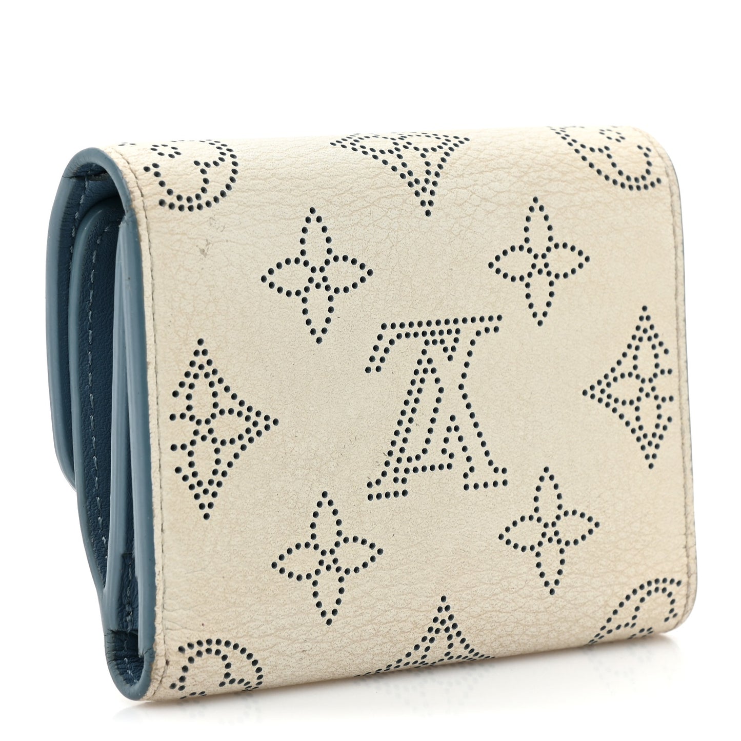 Mahina Iris Compact Wallet NM Bleu