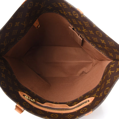 Louis Vuitton Monogram Sac Shopping Tote 4 of 15