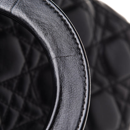 Christian Dior Lambskin Cannage Small Lady Dior Black 10 of 10
