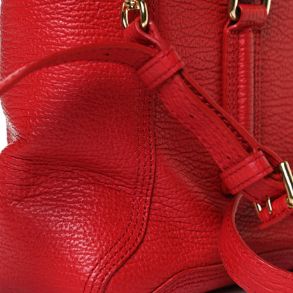 3.1 Phillip Lim Textured Calfskin Medium Pashli Satchel Red 13 of 16