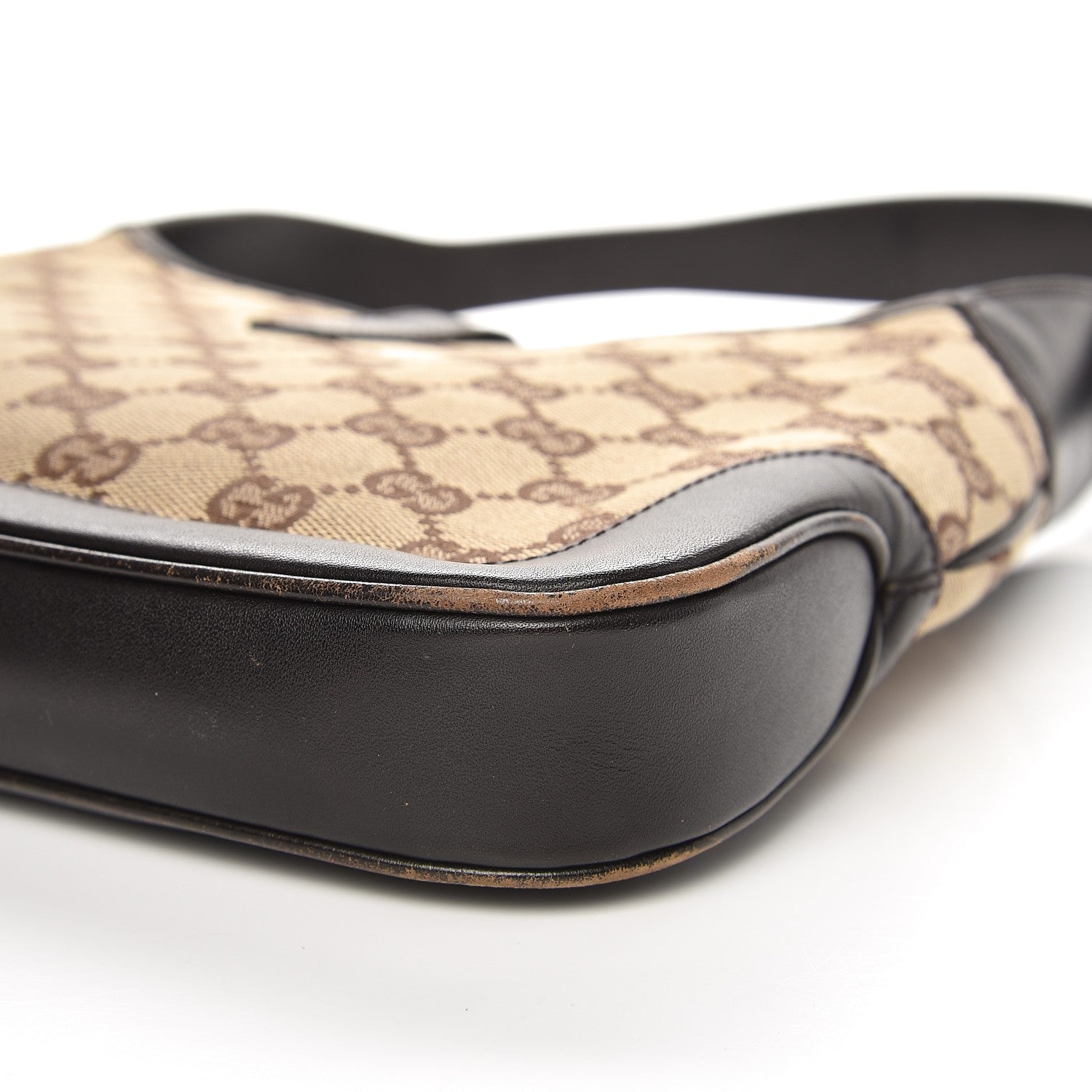 Gucci Monogram Web Small Jackie O Hobo Dark Brown 10 of 15