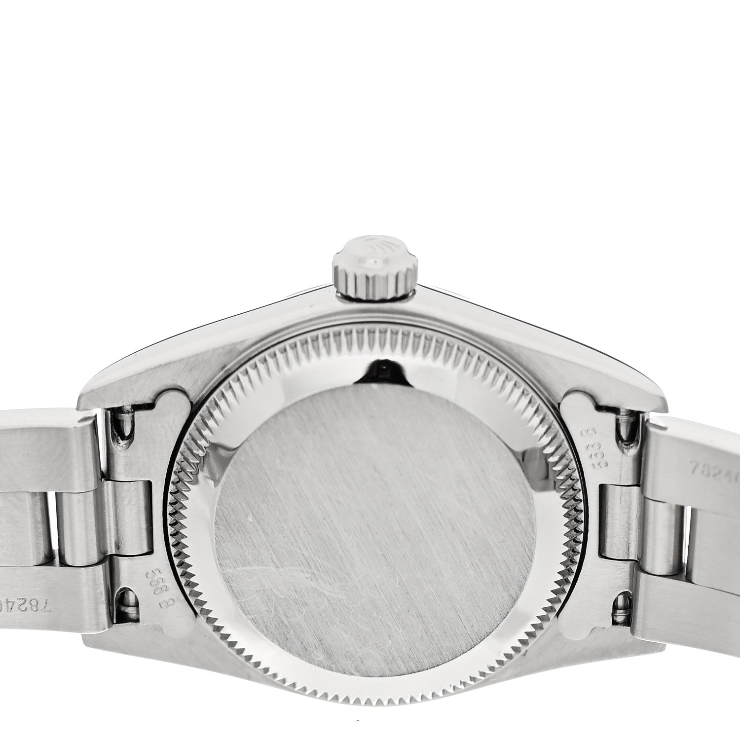 Rolex Stainless Steel 24mm Oyster Perpetual Watch Pink 76080 4 of 4
