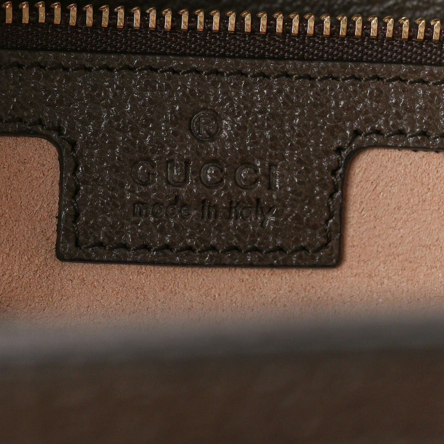 GG Supreme Monogram Textured Calfskin Web Medium Ophidia Shopping Tote Beige Ebony New Acero