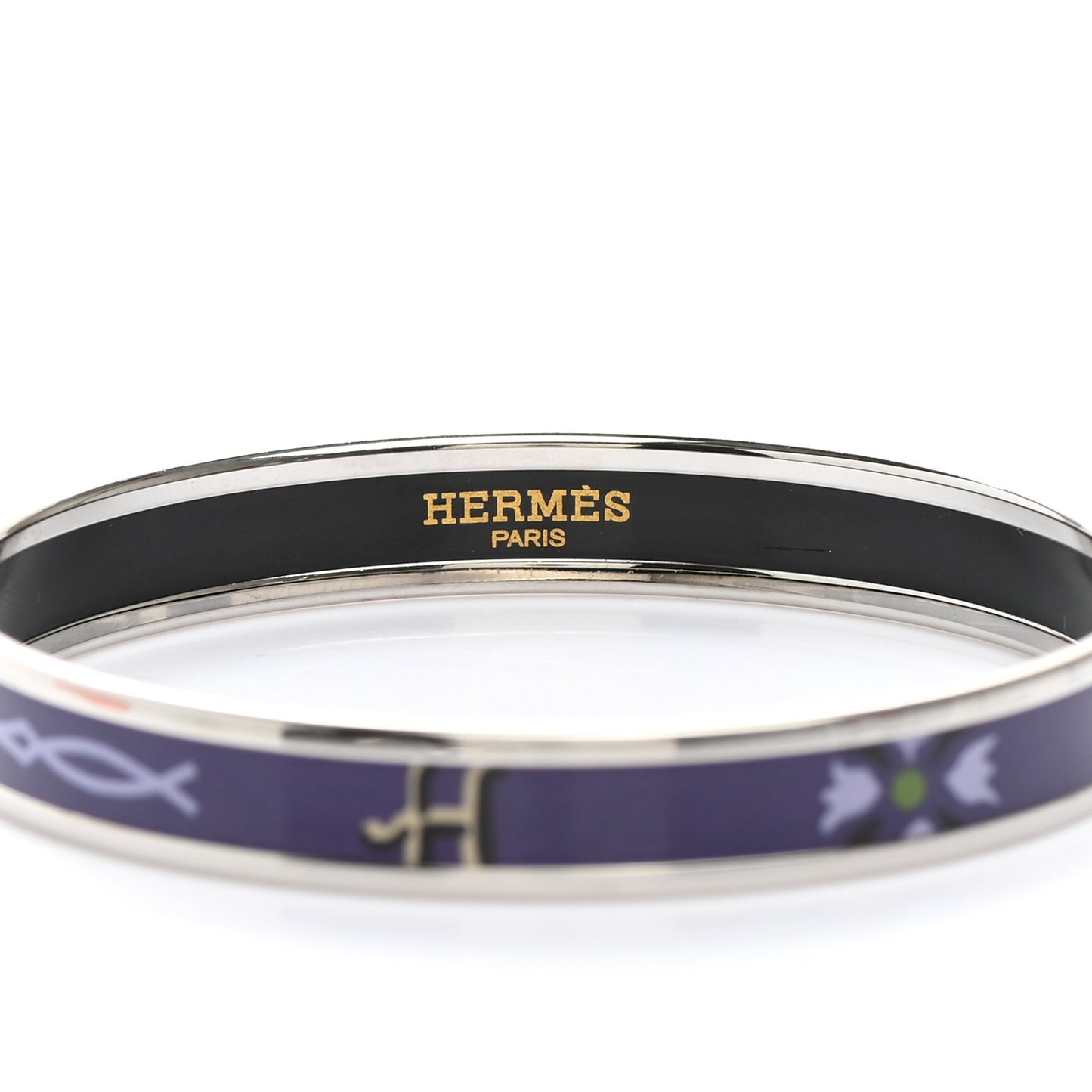 Enamel Printed Narrow Bracelet 62