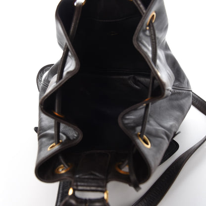 Chanel Lambskin CC Drawstring Backpack Brown 6 of 8