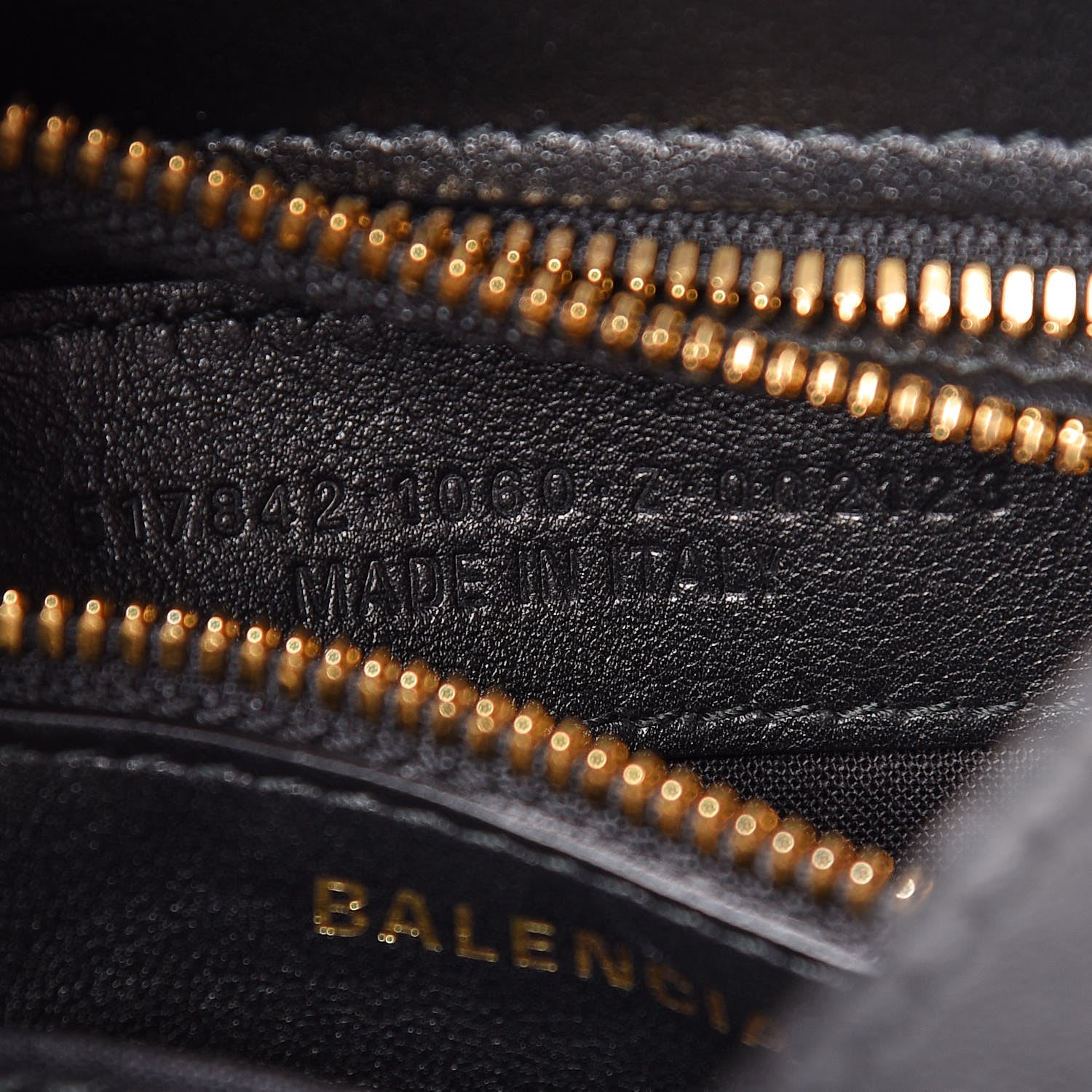 Balenciaga Calfskin XS Fringe Laundry Cabas Black 7 of 10
