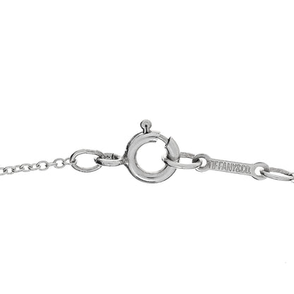 Tiffany Sterling Silver 11mm Elsa Peretti Bean Pendant Necklace 4 of 6