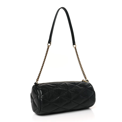 Saint Laurent Lambskin Monogram Mini Sade Tube Bag Black 3 of 9
