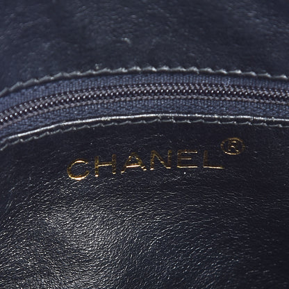Chanel Lambskin Quilted CC Tassel Camera Case Black 6 of 14