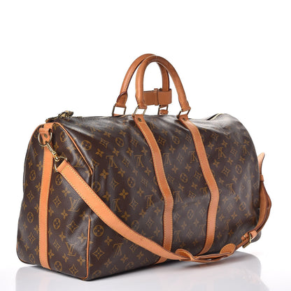 Louis Vuitton Monogram Keepall Bandouliere 50 4 of 12