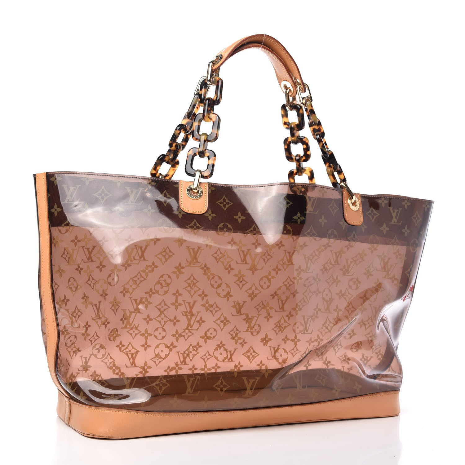 Louis Vuitton Vinyl Cabas Sac Ambre GM 3 of 12