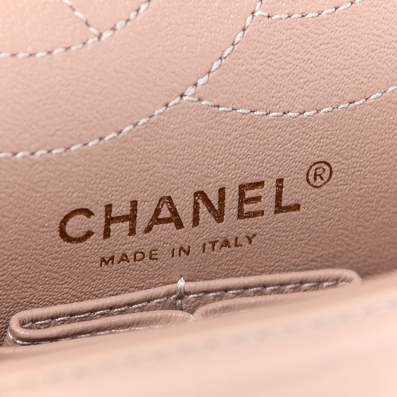 Chanel Aged Calfskin Chevron Quilted 2.55 Reissue 226 Flap Beige 6 of 9