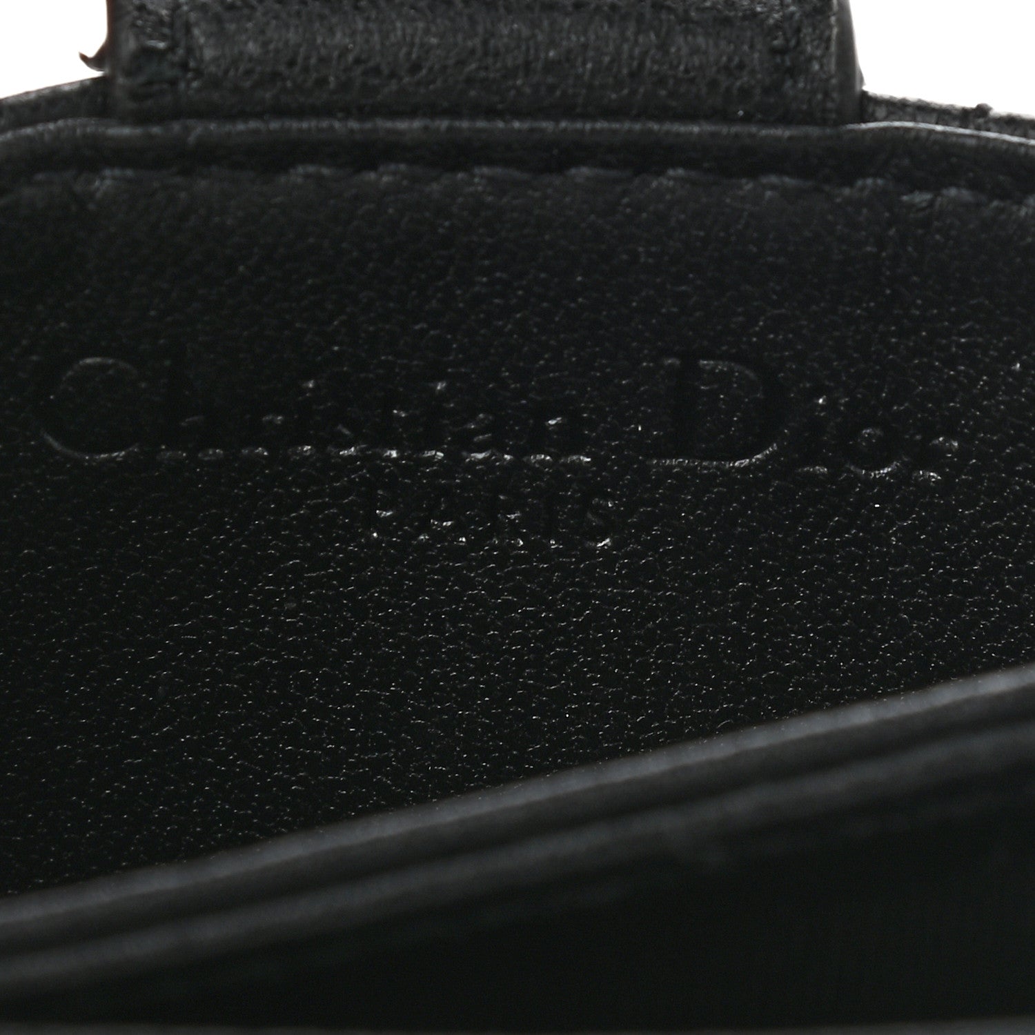 Christian Dior Lambskin Cannage Lady Dior 5-Gusset Card Holder Black 6 of 8