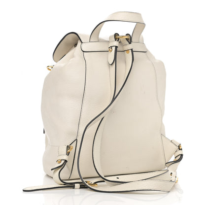 Prada Vitello Daino Backpack Talco 2 of 17