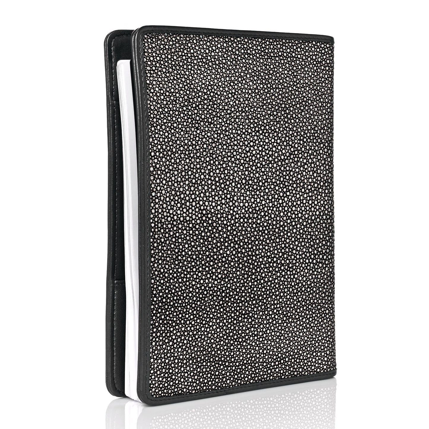 Stingray Large Agenda Cover Dark Silver