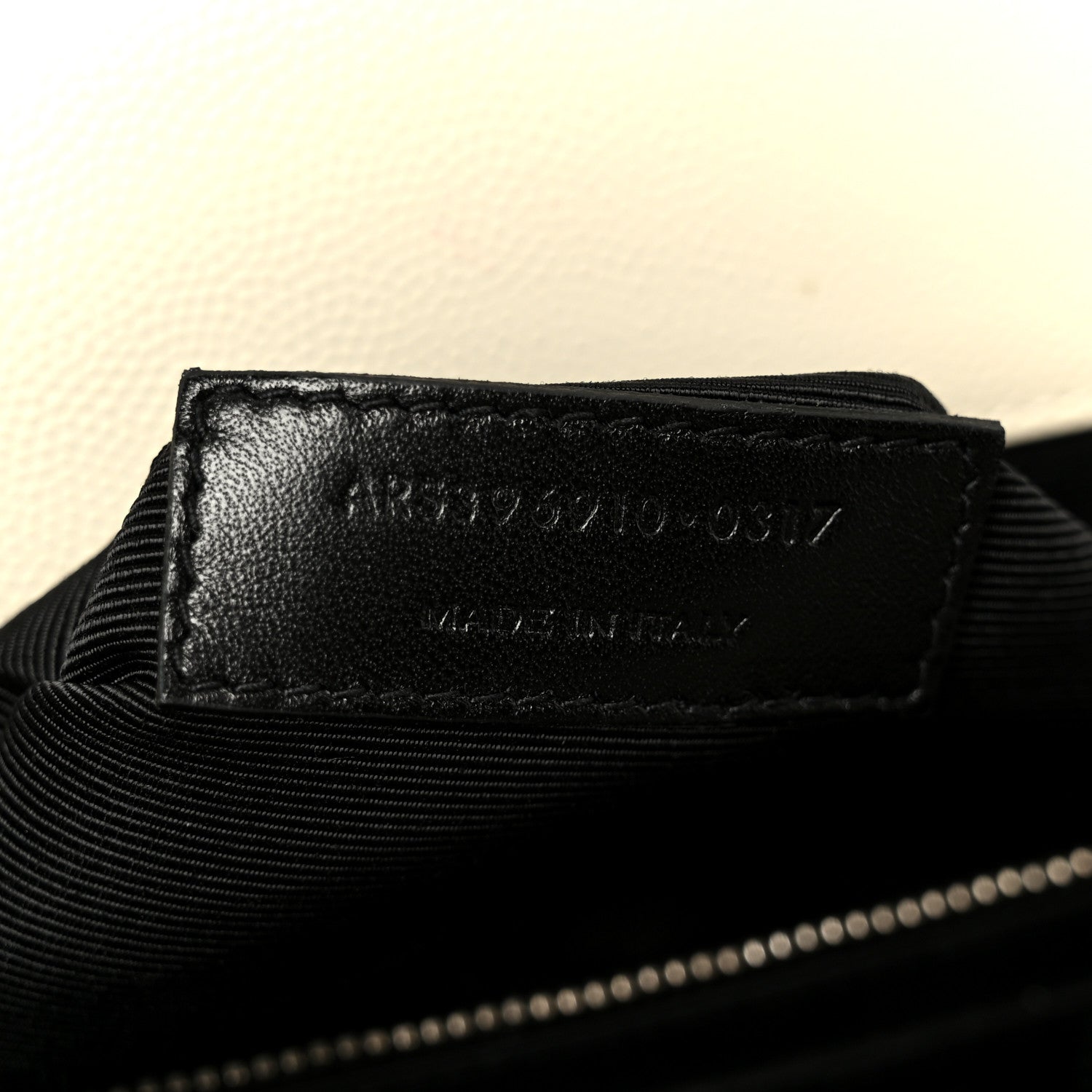 Saint Laurent Grain De Poudre Textured Mixed Matelasse Large Triquilt Monogram Satchel Porcellana 8 of 15