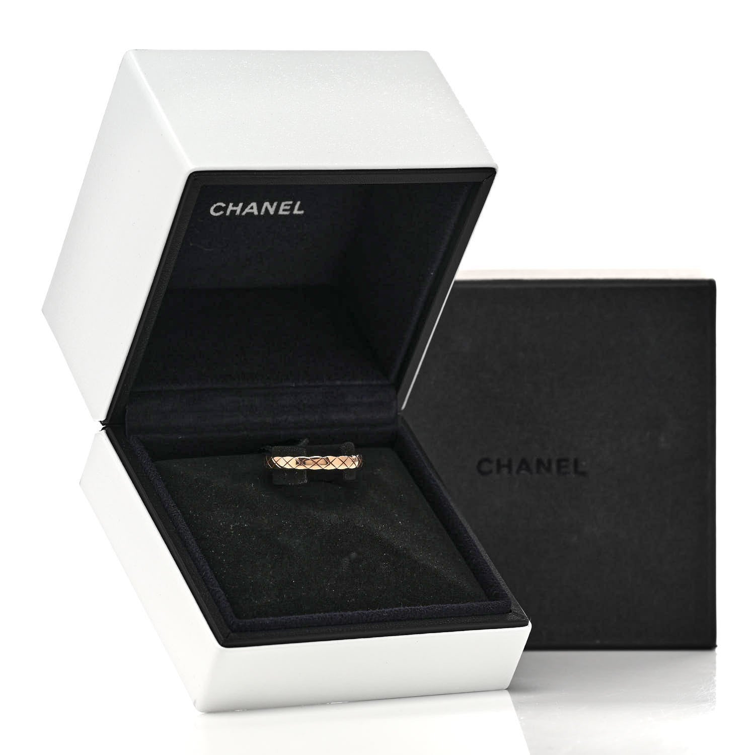 Chanel 18K Beige Gold Mini Coco Crush Ring 53 6.25 5 of 5