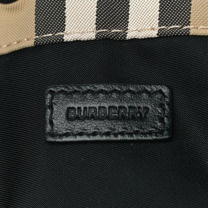 Burberry Econyl Icon Stripe Phoebe Drawcord Pouch Archive Beige 6 of 9