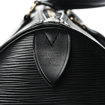Louis Vuitton Epi Keepall 45 Black 7 of 12