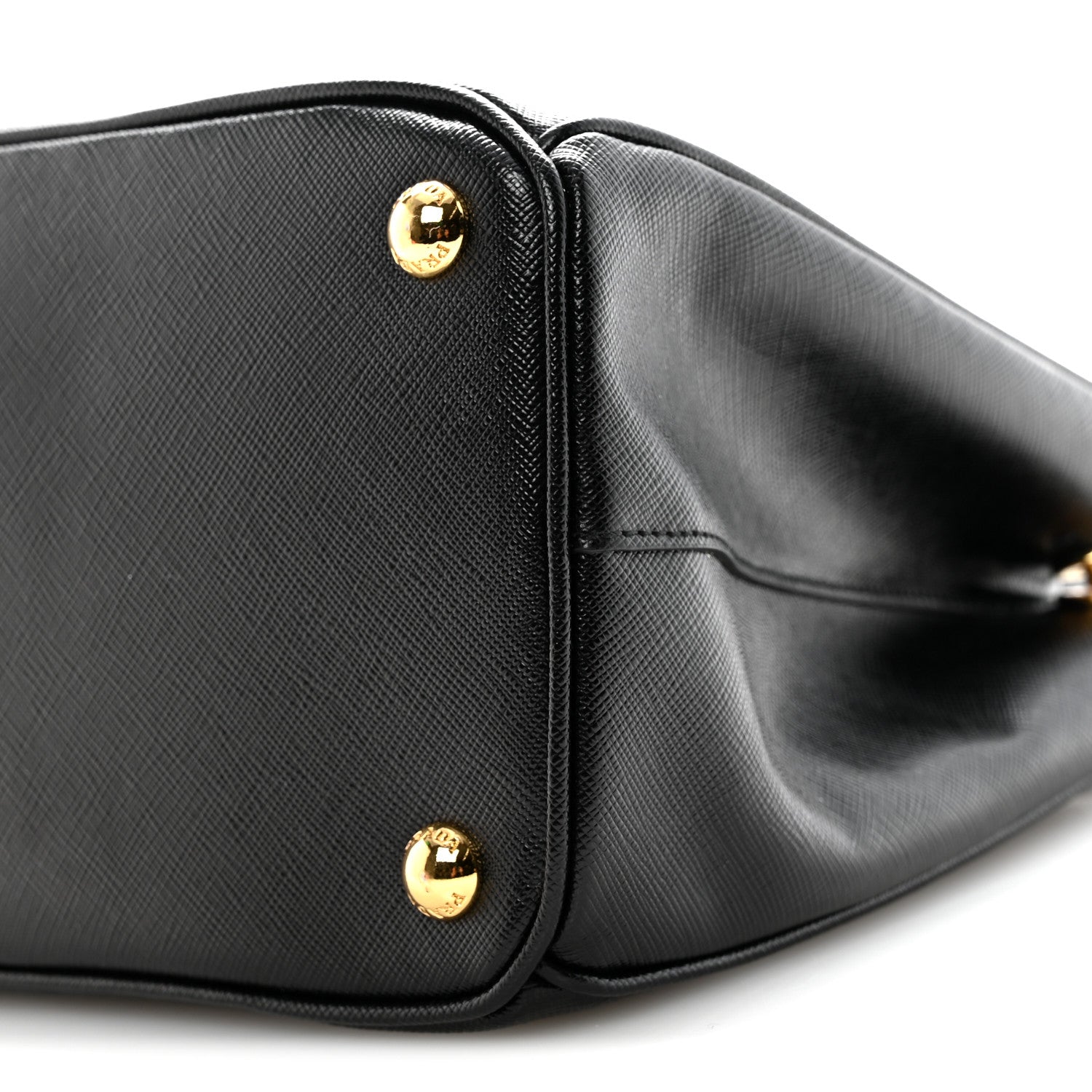Prada Saffiano Small Galleria Double Zip Tote Black 10 of 12