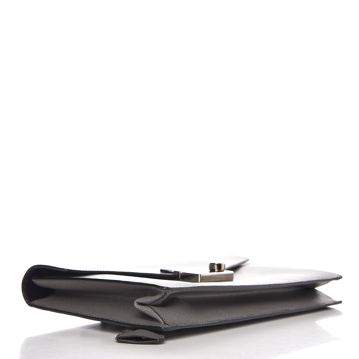 Saffiano Lux Sound Clutch Marmo