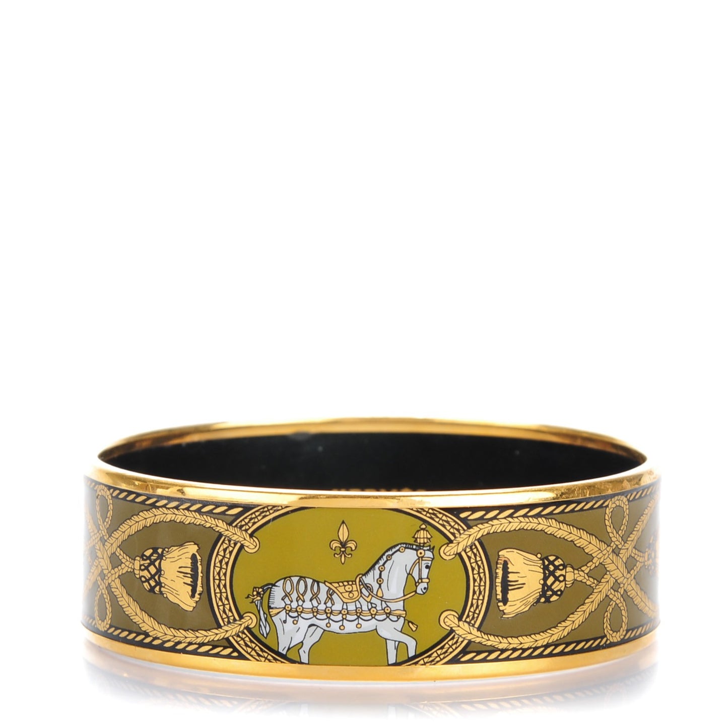 Enamel Printed Wide Grand Apparat Bracelet 70
