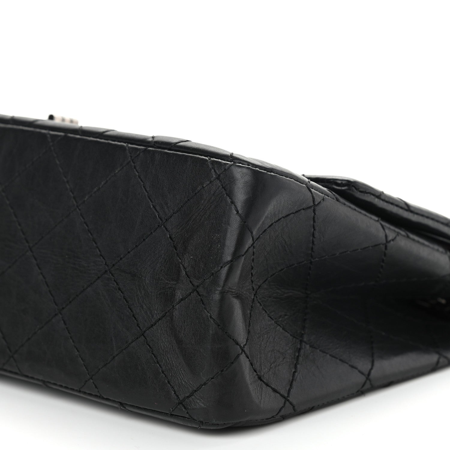 Chanel Aged Calfskin Quilted 2.55 Reissue 226 Flap Black 8 of 15