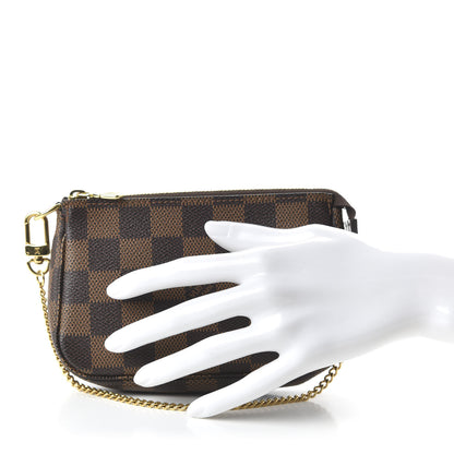 Louis Vuitton Damier Ebene Mini Pochette Accessories 2 of 11