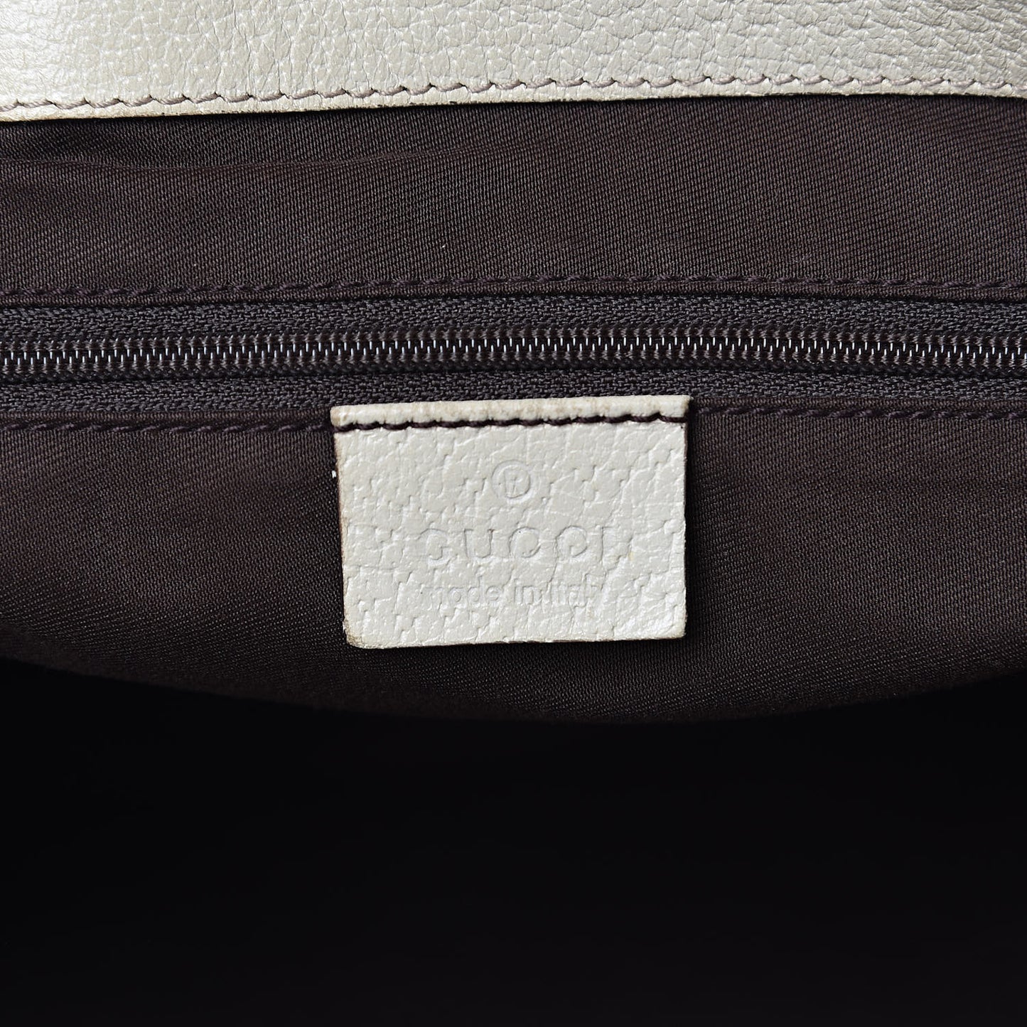 Monogram Medium Abbey Tote White